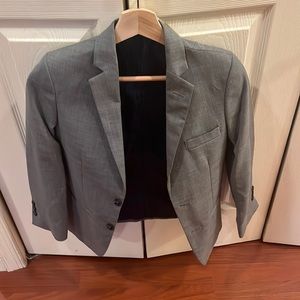 boys gray suit jacket